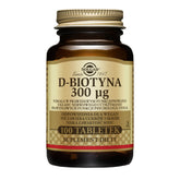 D - Biotin 300ug 100 tabletter SOLGAR